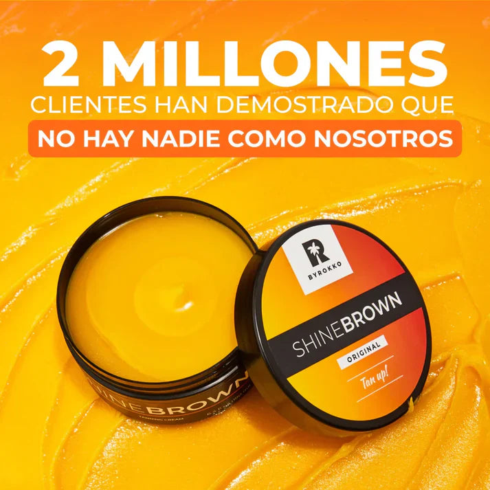 ShineBrown Crema bronceadora