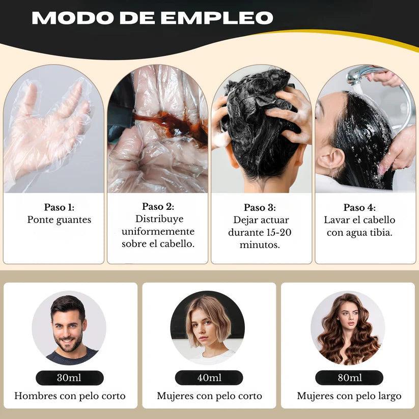 Champú AntiCanas HairDye 100ml - Para Mujeres y Hombres